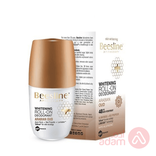 Beesline Whitening Roll-On Deodorant Arabian Oud | 50Ml