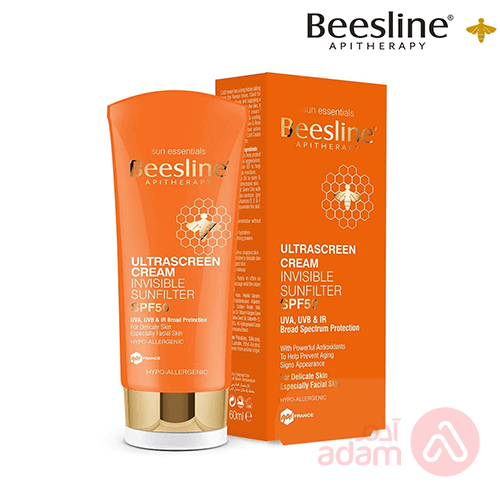 Beesline Ultrascreen Invisible Sunfilter Spf 50+ | 60Ml