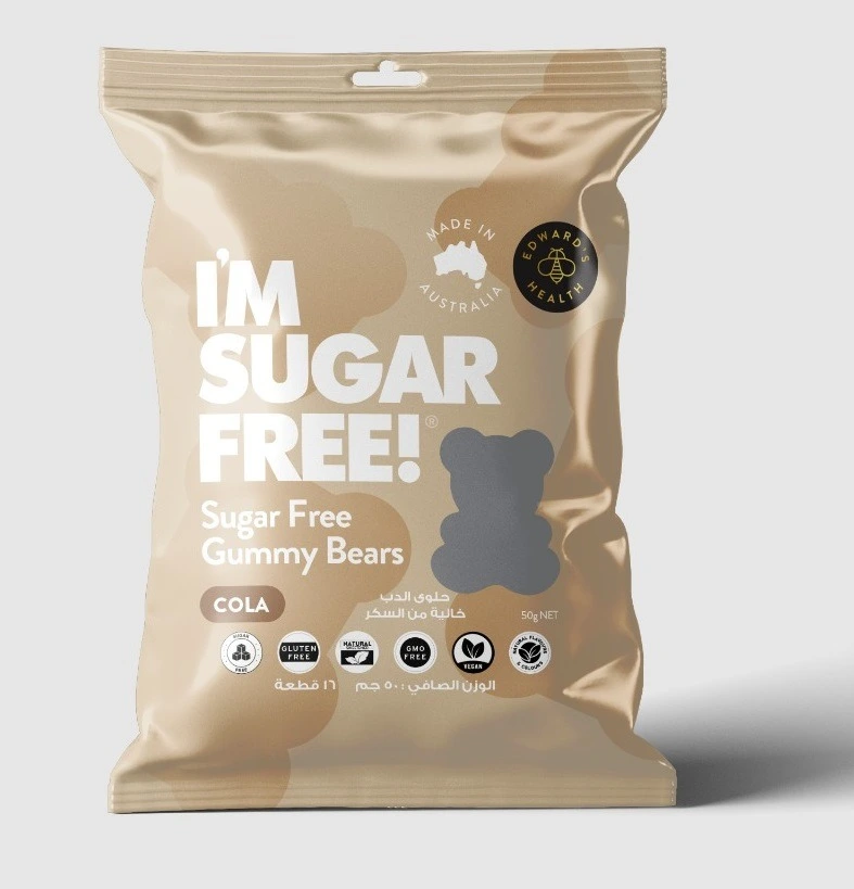 I AM SUGAR FREE GUMMIES COLA 50GM