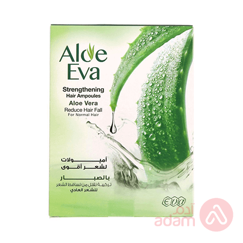 Aloe Eva Hair Ampoules With Aloe Vera Normal Hair | 15Ml