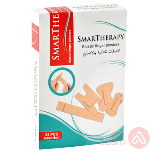 Smartherapy Elastic Finger Plasters Assorted | 24Pcs