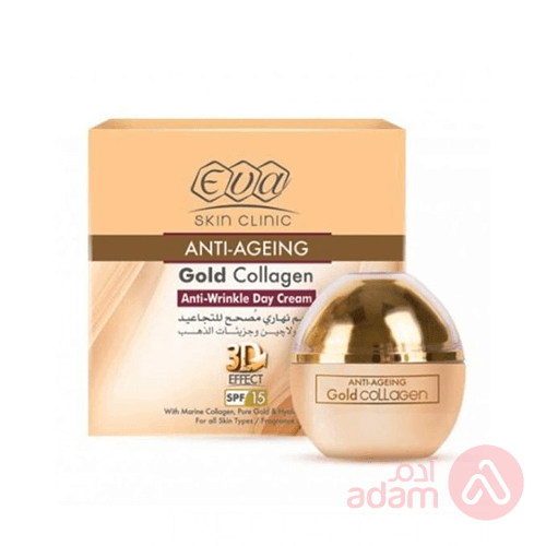 Eva Anti Ageing Gold Collagen A Wrinkle Day Cream | 50Ml
