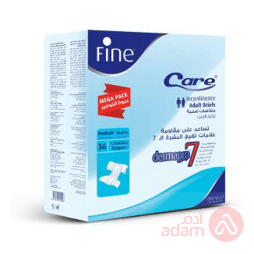 Fine Care Adult Diaper Mega Medium |36Pcs