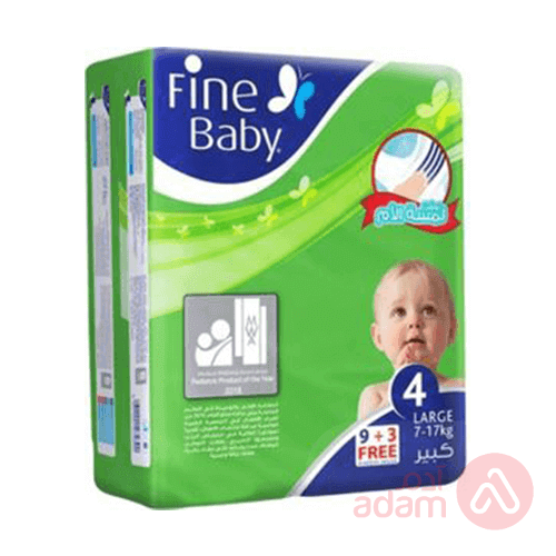 Fine Babygreen No 4 Travel Large | 12Pcs