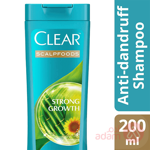 Clear Shampoo Strong Growth Bamboo Ex | 200Ml