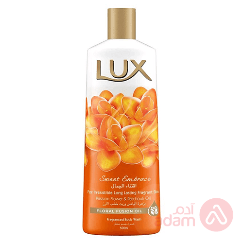 Lux Body Wash Sweet Embrace | 500Ml(Orang)
