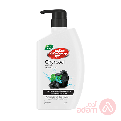 Lifebuoy Body Wash Charcoal And Mint | 500Ml