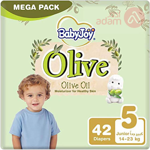 Baby Joy Healthy (Olive) Skin No 5 Mega Junior 42Pcs