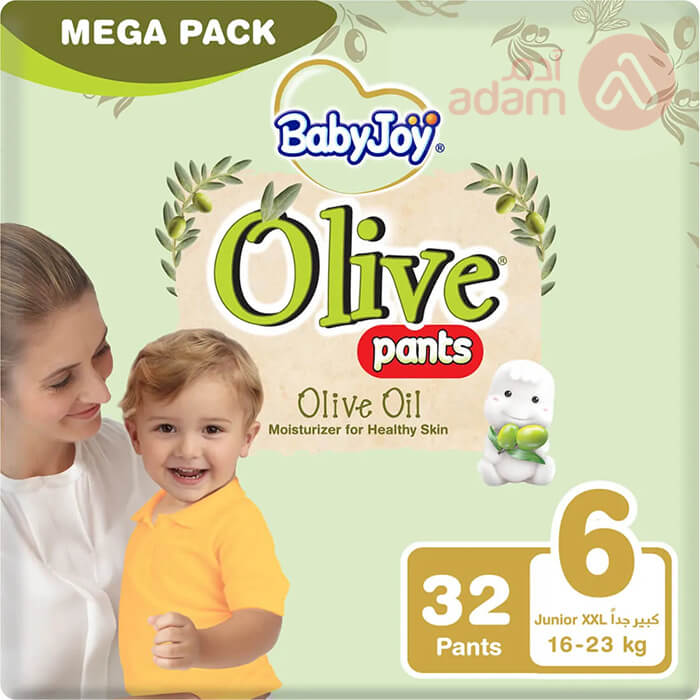 Baby Joy Culotte No 6 Mega Pack XXL Olive Oil 32Pcs