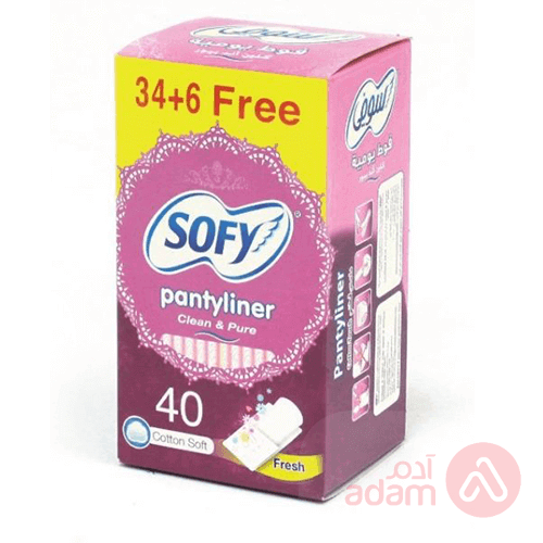 Sofy Pantyliner Fresh | 40Pcs