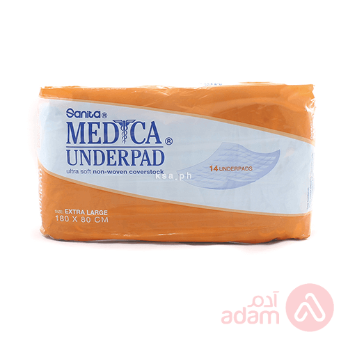 Sanita Medica Underpads Xl 14Pcs 80*180Cm | 14Pcs