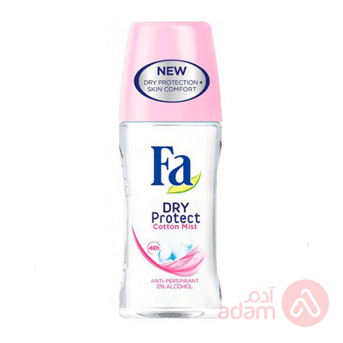 Fa Roll On Deodorant Dry Protect Cotton Mist | 50Ml