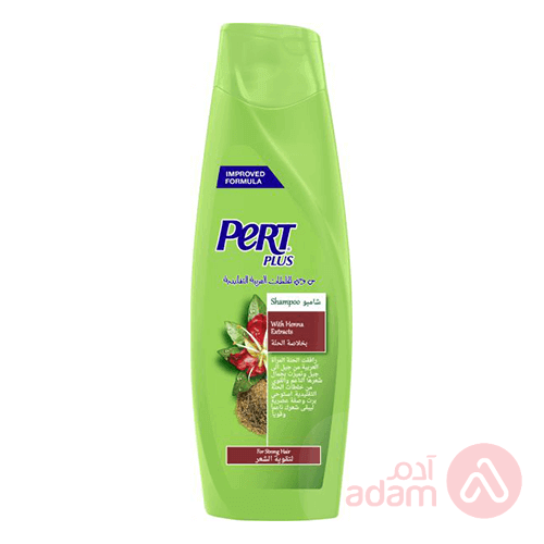 Pert Plus Shampoo Strong Hair Henna| 400Ml