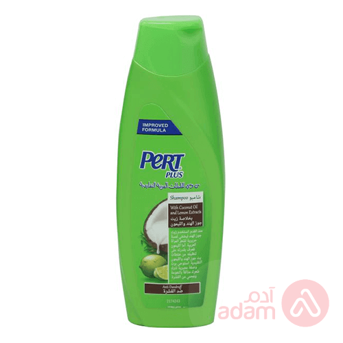 Pert Plus Shampoo Anti Dandruff Coconut Lemon | 200Ml