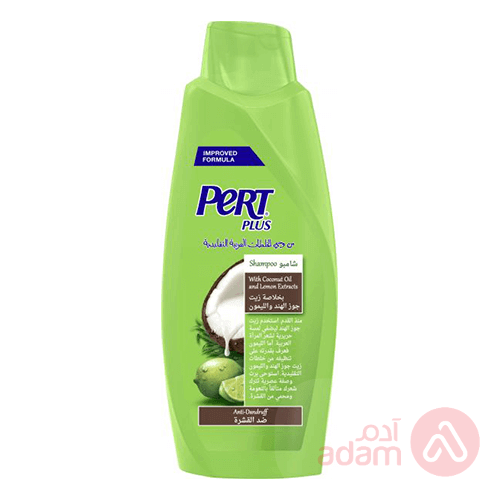 Pert Plus Shampoo Anti Dandruff Coconut Lemon | 600Ml