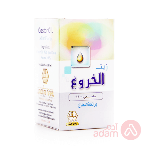 Wadi Al Nahil Mint Castor Oil | 60Ml