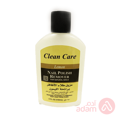 Clean Care Lemon Nail Polish Remover | 150Ml