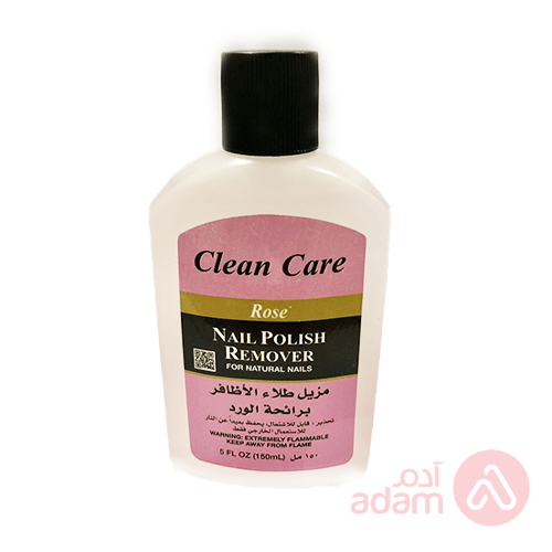 Clean Care Rose Nail Polish Remover | 150Ml