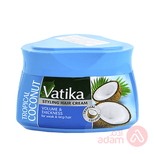 Vatika Hair Cream Volume & Thickness | 140Ml (Light Blue)