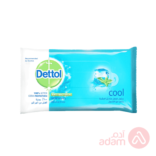 Dettol Cool Anti Bacterial Wipes | 10Pcs