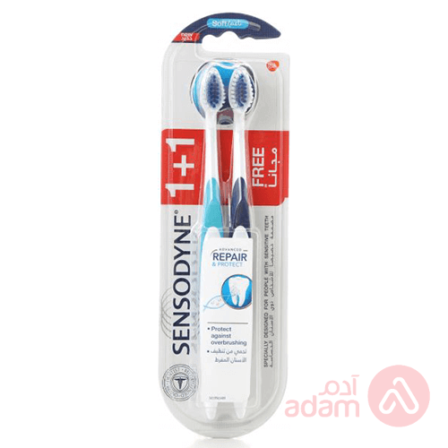 Sensodyne Tooth Brush Repair&Protect | Soft 1+1Free