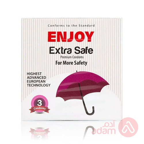 Enjoy Condom Extra Safe | 3Pcs