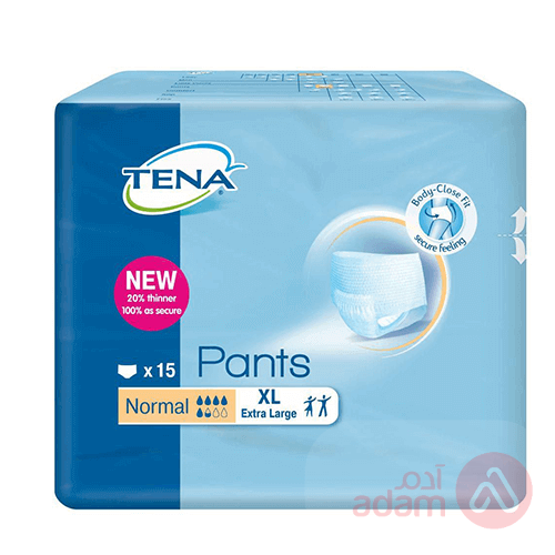 Tena Pants Nrml Xlrg | 15Pcs