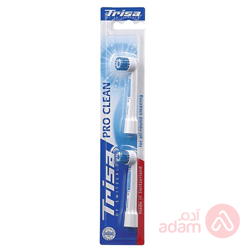 Trisa Tooth Brush Pro Clean Flexible Adlt Refill | 2Pcs