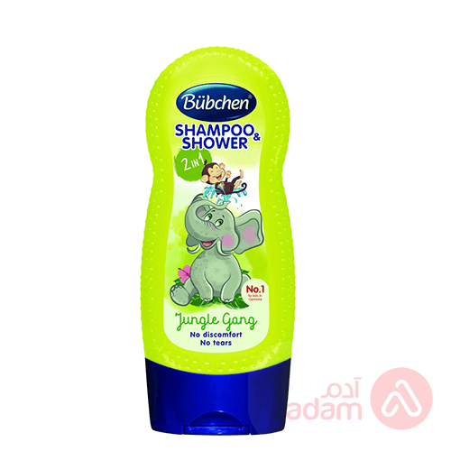 Bubchen Shampoo&Shower Jungle Gang | 230Ml