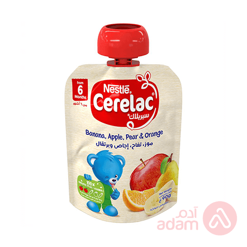 Cerelac Banana Apple Pear Orange | 90Gm