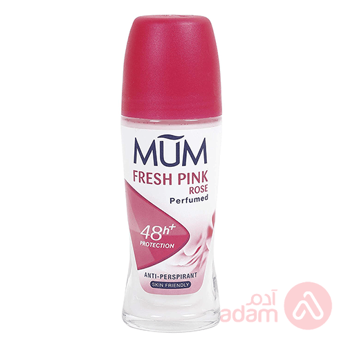 Mum Deodorant Roll-On Fresh Pink Rose | 75Ml