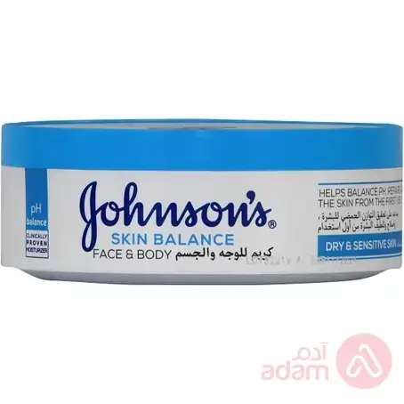 johnson skin balance face&body cream |300 gm