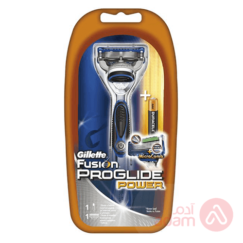 Gillette Razor Fusion Proglide Power Blue