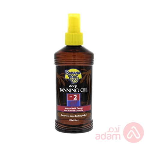 Banana Boat Deep Tan Oil Spf2 | 236Ml