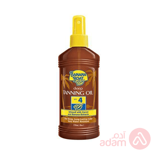 Banana Boat Deep Tan Oil Spf4 | 236Ml