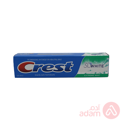 Crest 3D White Toothpaste Extreme Mint | 125Ml