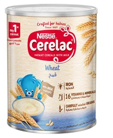 Cerelac Infant Cereals With Iron + Wheat & Dates Baby Food | 400G