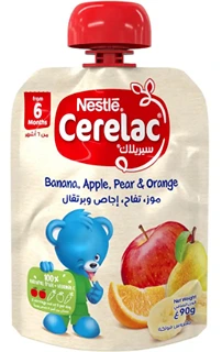 Cerelac Banana Apple Pear Orange | 90Gm
