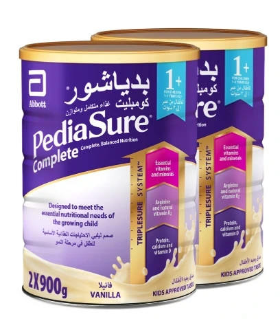 PEDIASURE NO 1+VAN 900GM TWIN PACK2*900G