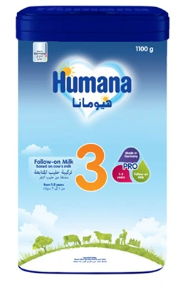 هيوماما حليب رقم 3 برو 1100 جم