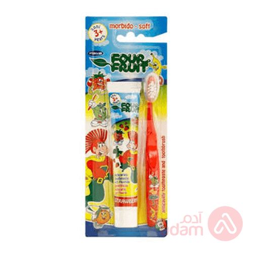 Four Fruit Toothpastefour Fruit Strawberry | 50Ml