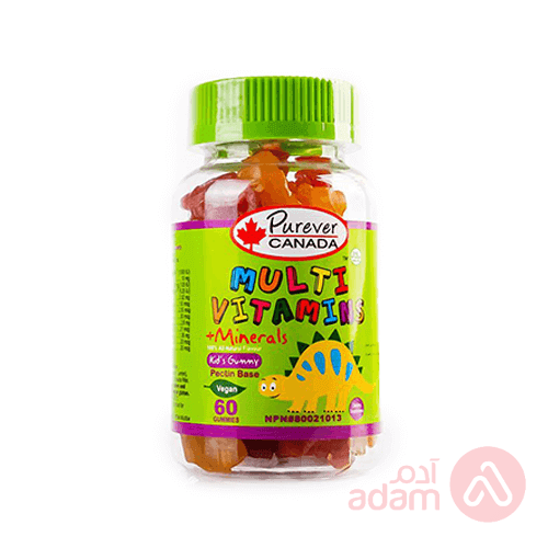 Purever Kids Multivitamin | 60Gummies