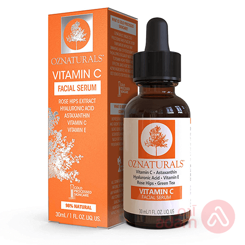 Now OZ Naturals Vit-C Facial Serum | 30Ml