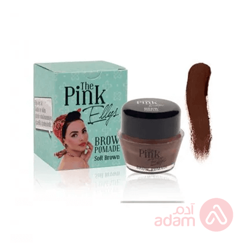 The Pink Brow Pomade Soft Brown | 30Ml