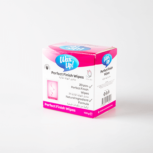 The Pink Wax Up Perfect Finish Wipes |20Pcs