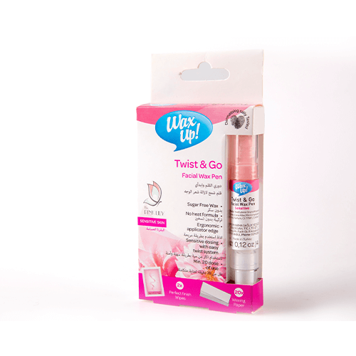 The Pink Wax Up Twist&Go Facial Wax Pen Sensitive Skin