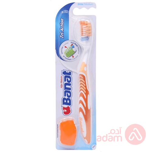 Banat Toothbrush Tri Action | Medium