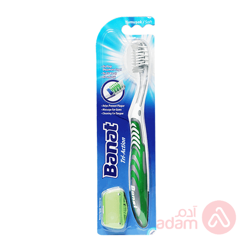 Banat Toothbrush Tri Action | Soft