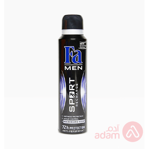 Fa Deo Spray Men Sport Recharge | 150Ml