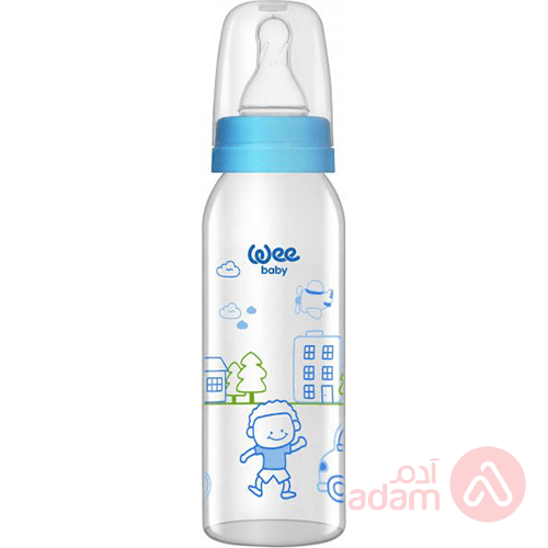Wee Babyglass Feeding Bottle | 250Ml